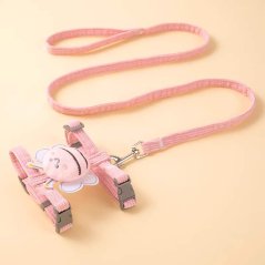 SPK Postroj s vodítkem Bee Style – univerzální velikost pro kočky do 5 kg a malé králíky