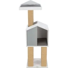 Škrabadlo Be Nordic Jonte, šedo-bílé, 115x38x38 cm