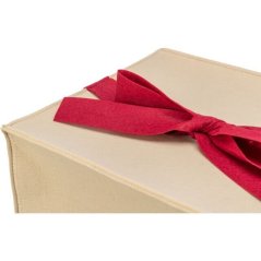 Jeskyňka / kukaň Dárek, 33 × 37 × 33 cm, plsť, béžová