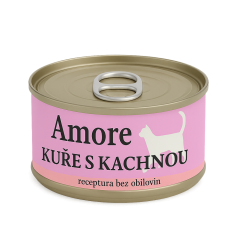 Amore cat konzerva kuře s kachnou 70g