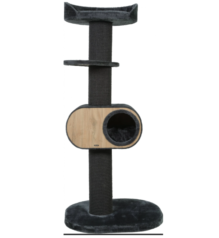 Škrabadlo Zolux Wonderful Cat 3, šedá, 60x63x158 cm