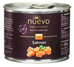 Nuevo kočka adult Losos konz. 200g