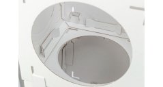 CASA CARA kartonový nábytek pro kočky, 93 x 82 x 30,5 cm, nosnost 8 kg, bílá