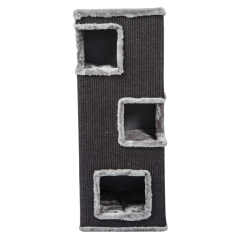 Cat Tower – škrabadlo Shardon, tmavosivá, 35 × 91 cm
