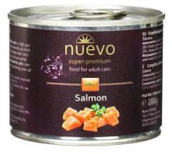 Nuevo kočka adult Losos konz. 200g