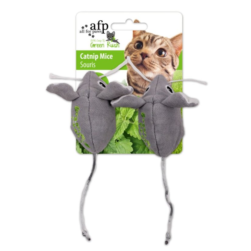 AFP Green Rush - Catnip Mice, 1ks