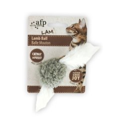 AFP Lambswool - Lamb Ball – vlněný míček se zvukem ptáka a šantou kočičí