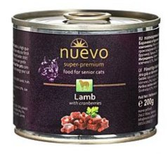 Nuevo Cat konzerva Senior Lamb & Cranberries 200 g