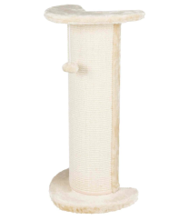 Škrábadlo rohové LORCA 37x27x75cm - béžové