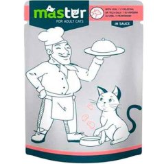 Master pro dospělé kočky s telecím masem 80g