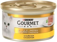 Gourmet Gold jemná paštika 85 g s kuřecím