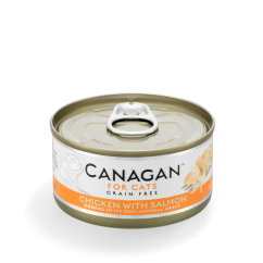Canagan Cat konzerva Kuře a losos 75 g