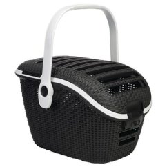 Curver Přepravka Rattan 51x38x33cm antracit