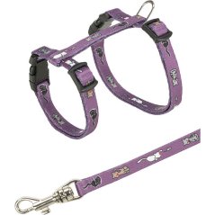 Nylonový postroj pro koťata - motiv 21-34cm/8mm TRIXIE