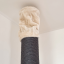 Škrabadlo do stropu Simba XXL, béžová, 57 × 57 × 240–275 cm