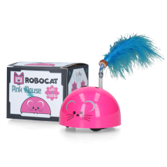Robocat - interaktivní myš, která utíká, růžová