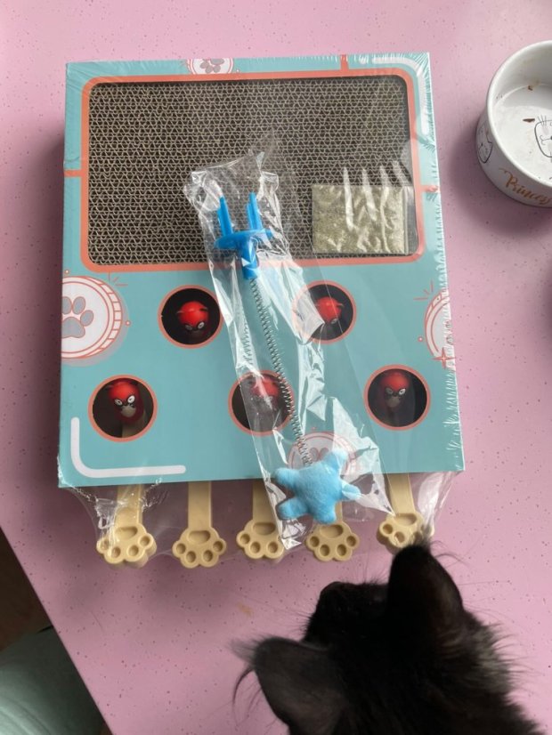 OUTLET Interaktivní škrabohračka pro kočky piano