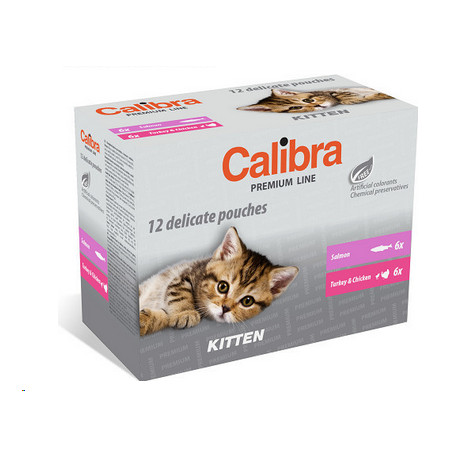 Calibra Cat kapsa Premium Kitten multipack 12x100g