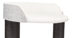 Škrábadlo Cara XXL, bílé/šedé, 128cm