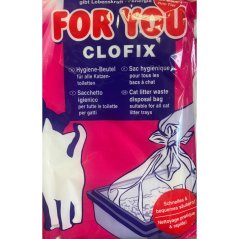 Vitakraft náhr.sáčky do WC pro kočky CloFix 15ks 50x35x20cm