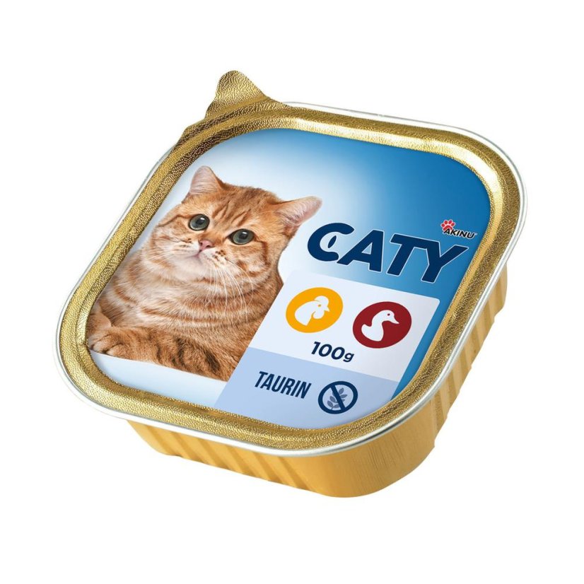 Caty paštika pro kočky kuřecí & kachní 100g