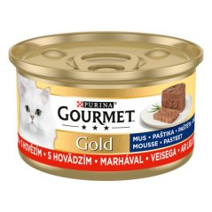 GOURMET Gold paštika s hovězím 85g