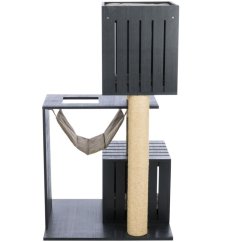 Škrabadlo Be Nordic Freia, černé, 123x70x58 cm