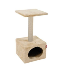 Škrabadlo Zolux Basic Solo, béžové, 56x31x31 cm-KOPIE