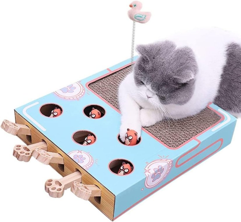 OUTLET Interaktivní škrabohračka pro kočky piano