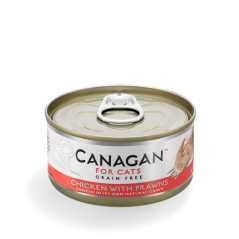 Canagan Cat konzerva Kuře a Krevety 75 g