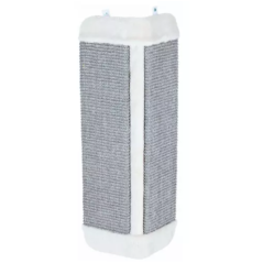 OUTLET Škrabadlo nástěnné rohové 23 x 49 cm, sv. šedé