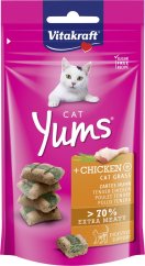 Vitakraft Cat Yums kuřecí s trávou 40g
