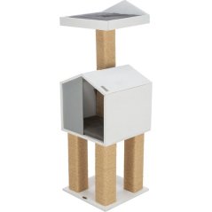 Škrabadlo Be Nordic Jonte, šedo-bílé, 115x38x38 cm