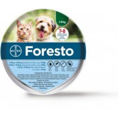 Foresto 1.25g+0.56g obojek pro kočky a psy do 8kg