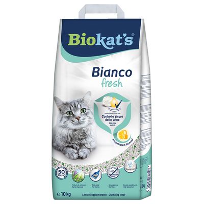 Podestýlka Biokat´s Bianco Fresh Control 10kg