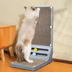 Velké rohové kartonové škrabadlo Amelia, 60x38.5 cm