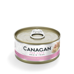 Canagan Cat konzerva Kuře se šunkou 75 g