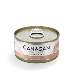 Canagan Cat konzerva Kuře a Krab 75 g
