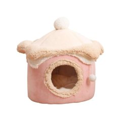 SPK Domek pro kočky Pink Castle, 40×40 cm