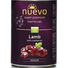 Nuevo Cat konzerva Senior Lamb & Cranberries 400 g