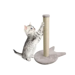 Škrabadlo Kitty Cat, sv.šedé, 55 cm