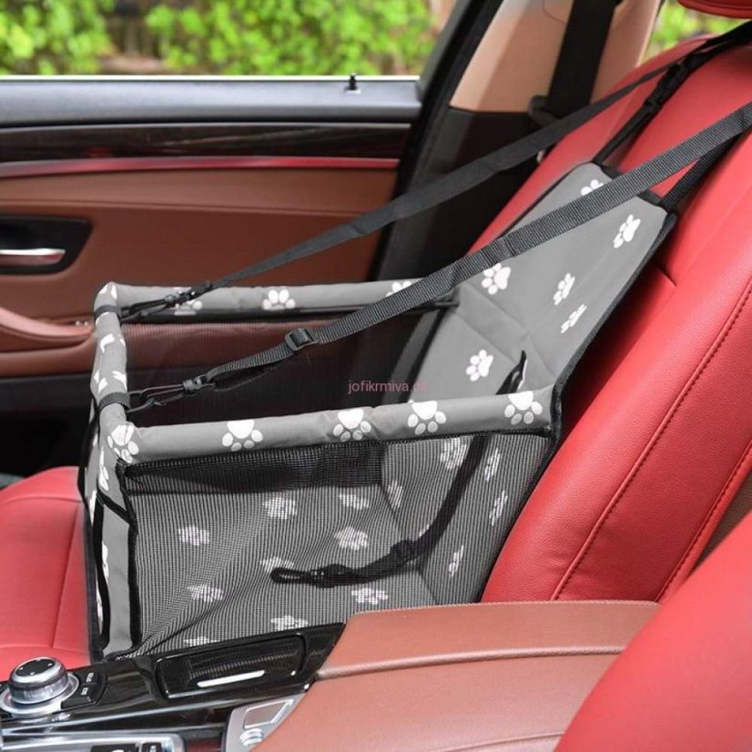 VÝPRODEJ Jofi přepravní Autotaška pro přepravu psa nebo kočky, růžová