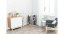 Škrabadlo Cat Tower JORGE s odpočívadlem,šedá s béžovou kožešinou 78cm