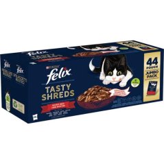 Felix Fantastic Tasty Shreds multipack lahodný výběr ve šťávě 44 × 80 g