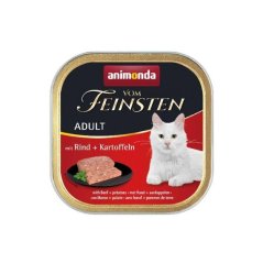 ANIMONDA paštika ADULT - hovězí + brambory pro kočky 100g
