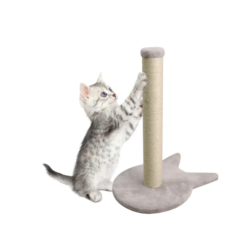 Škrabadlo Kitty Cat, sv.šedé, 55 cm