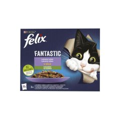 Felix Fantastic kapsičky výběr se zeleninou, 12 × 85 g