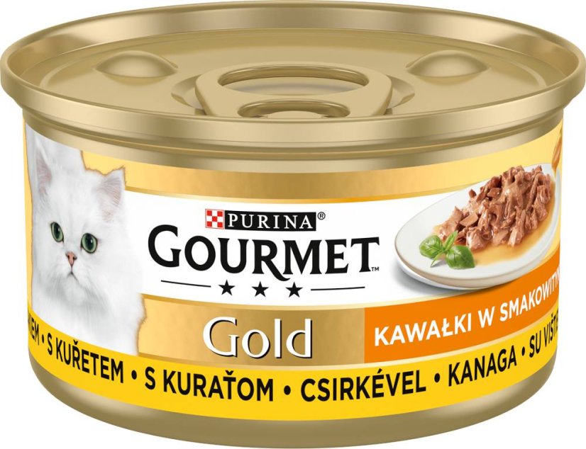 GOURMET Gold Sause Delight s kuřecím, 85g