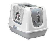 Toaleta Trendy Diner XL 57,4x45x43 šedá