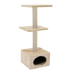 Škrabadlo Zolux Basic Duo, béžové, 87x40x30 cm